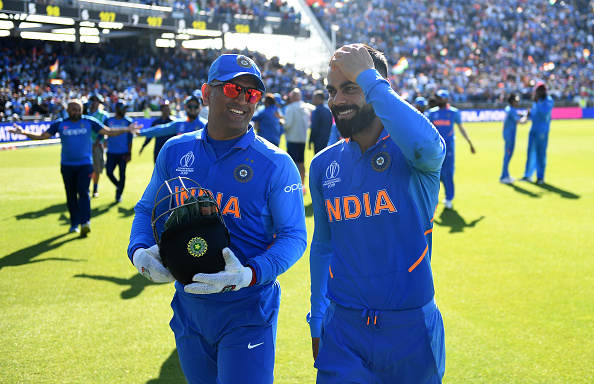 Dhoni-Kohli last played together at World Cup 2019 | Getty Images