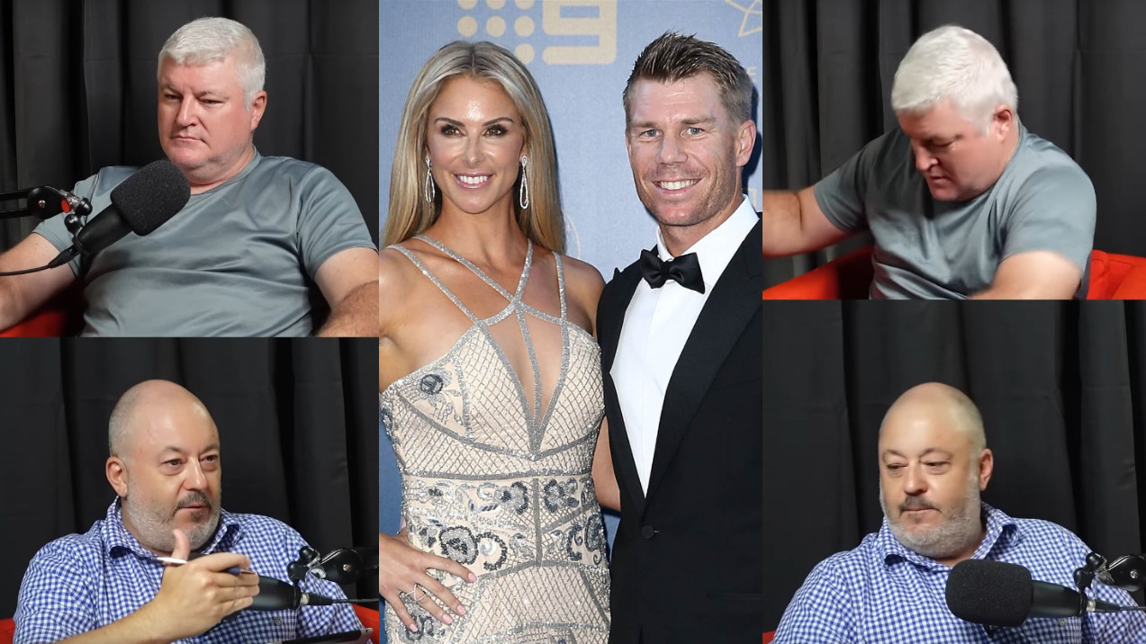 WATCH- “Idiot, moron”- Stuart MacGill loses cool, walks out as podcast host brings up controversy involving David Warner’s wife