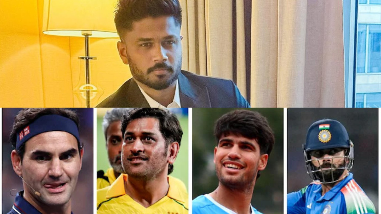 MS Dhoni is Roger Federer of cricket; Virat Kohli's aggression and explosiveness mirrors Carlos Alcaraz: Sanju Samson