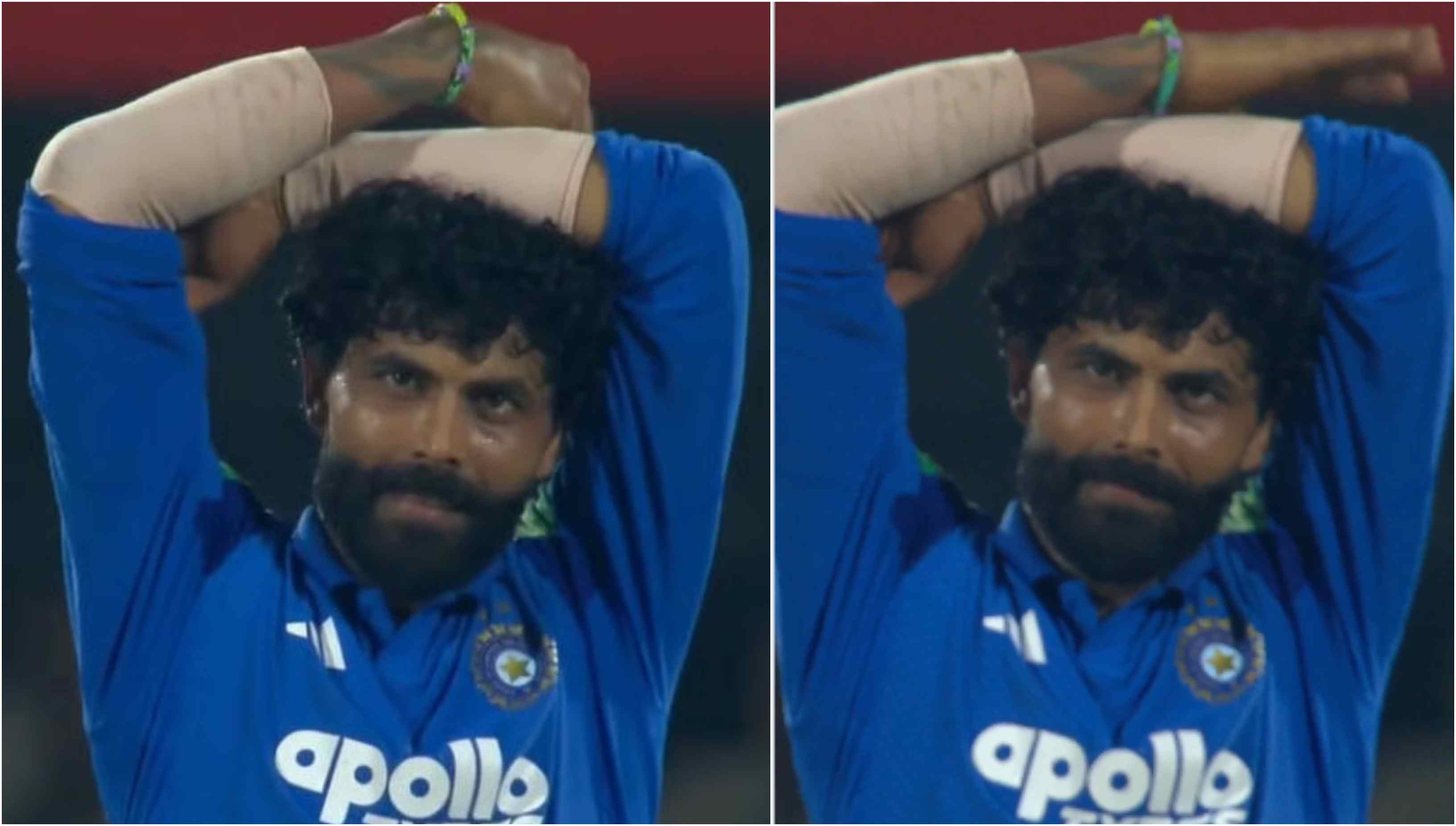 Ravindra Jadeja celebrates the wicket of Amir Jangoo | Star Sports
