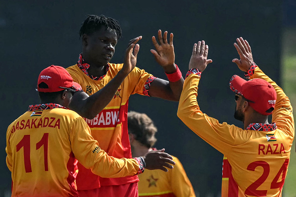 Blessing Muzarabani has taken 9 wickets in ongoing T20 World Cup for Zimbabwe | Getty
