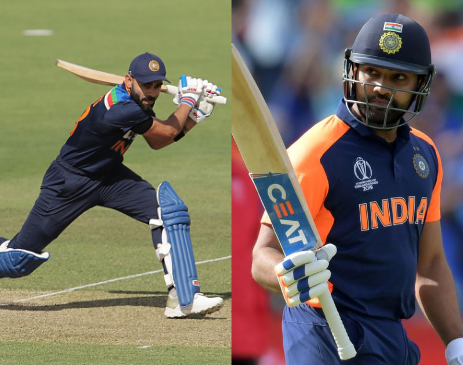 Kohli ends 2020 as the no.1 ODI batsman, while Rohit at no.2 | Getty