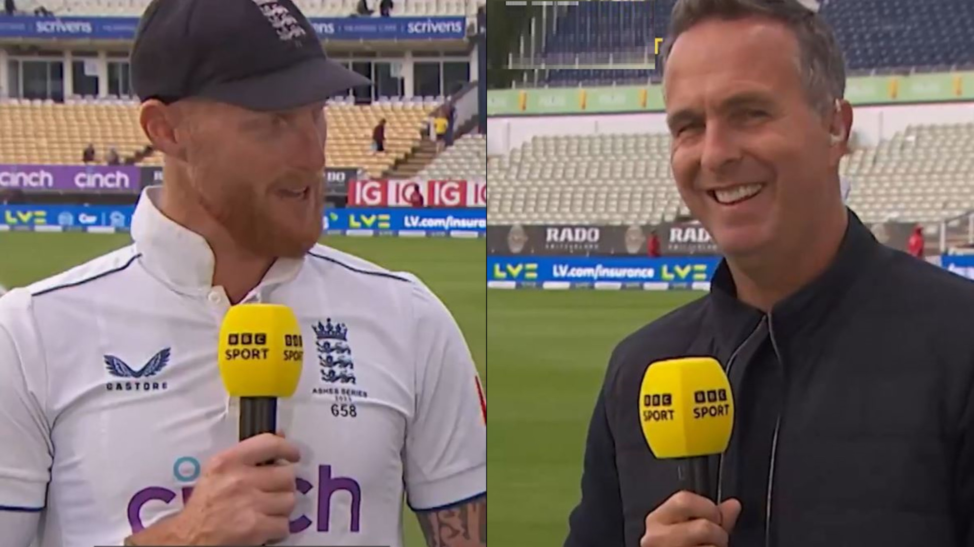 Ashes 2023: WATCH- “You are just copying the 05′ series”- Michael Vaughan tells Ben Stokes after his jab at him