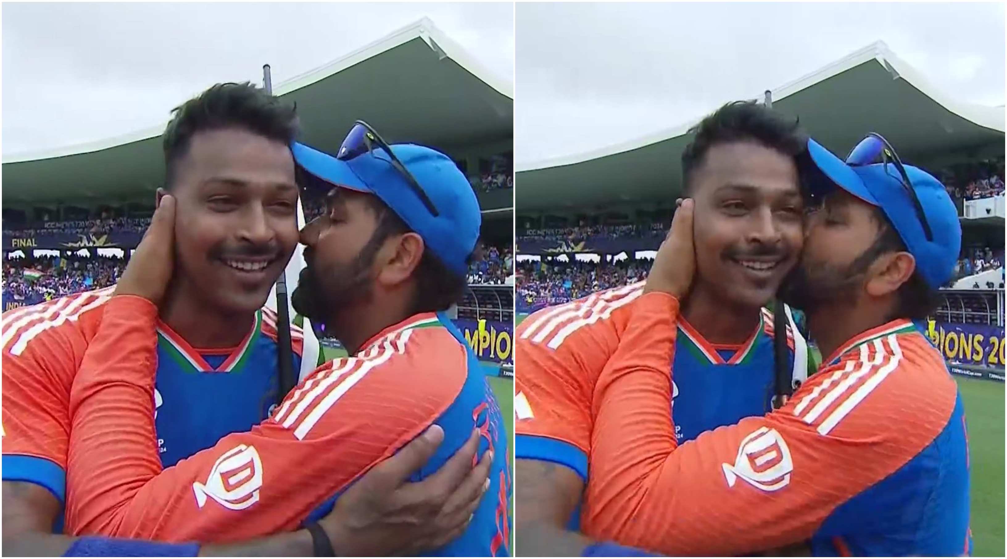 Rohit Sharma and Hardik Pandya | X