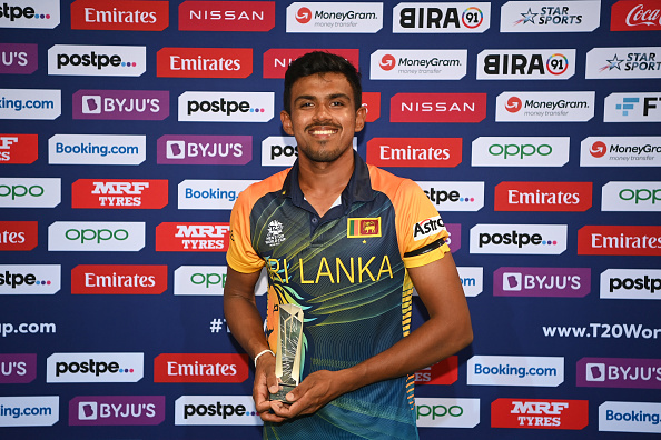 Maheesh Theekshana was adjudged as the Player of the Match | Getty Images