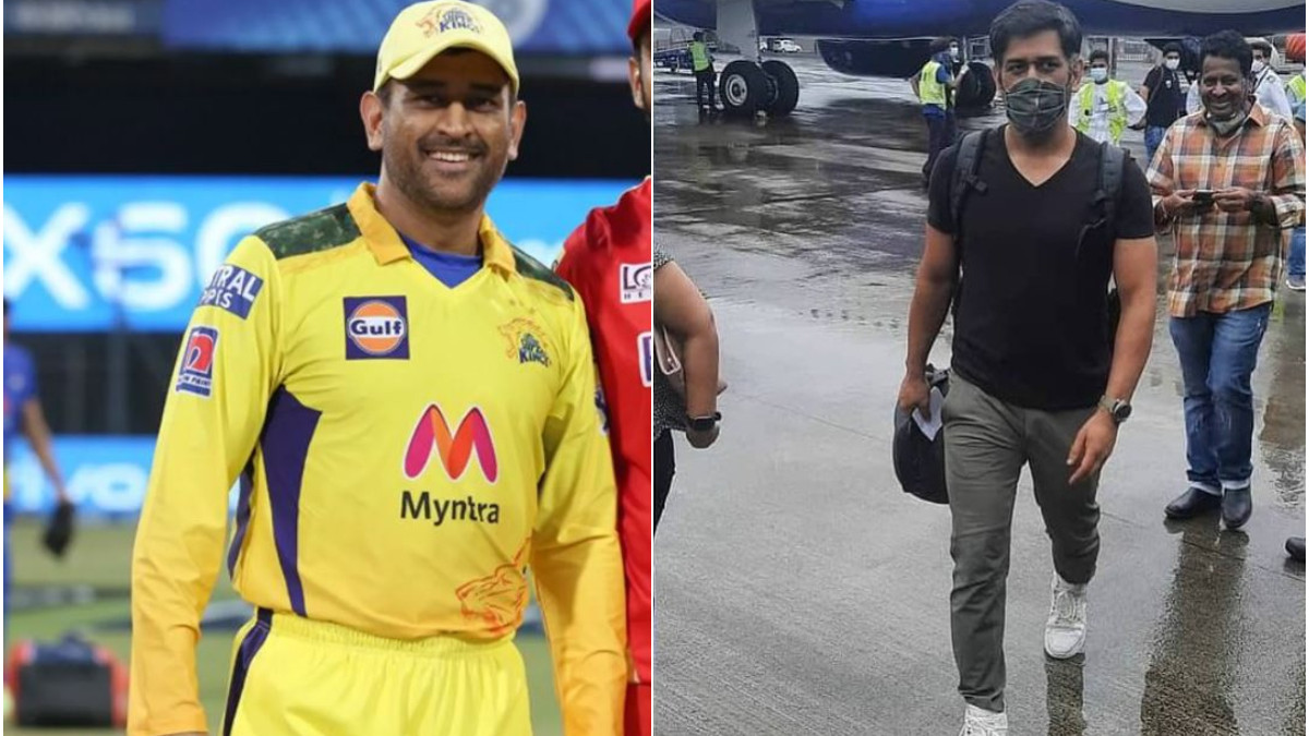 IPL 2021: PICS- MS Dhoni's 'fit' look makes fans go crazy ahead of IPL 14 second phase