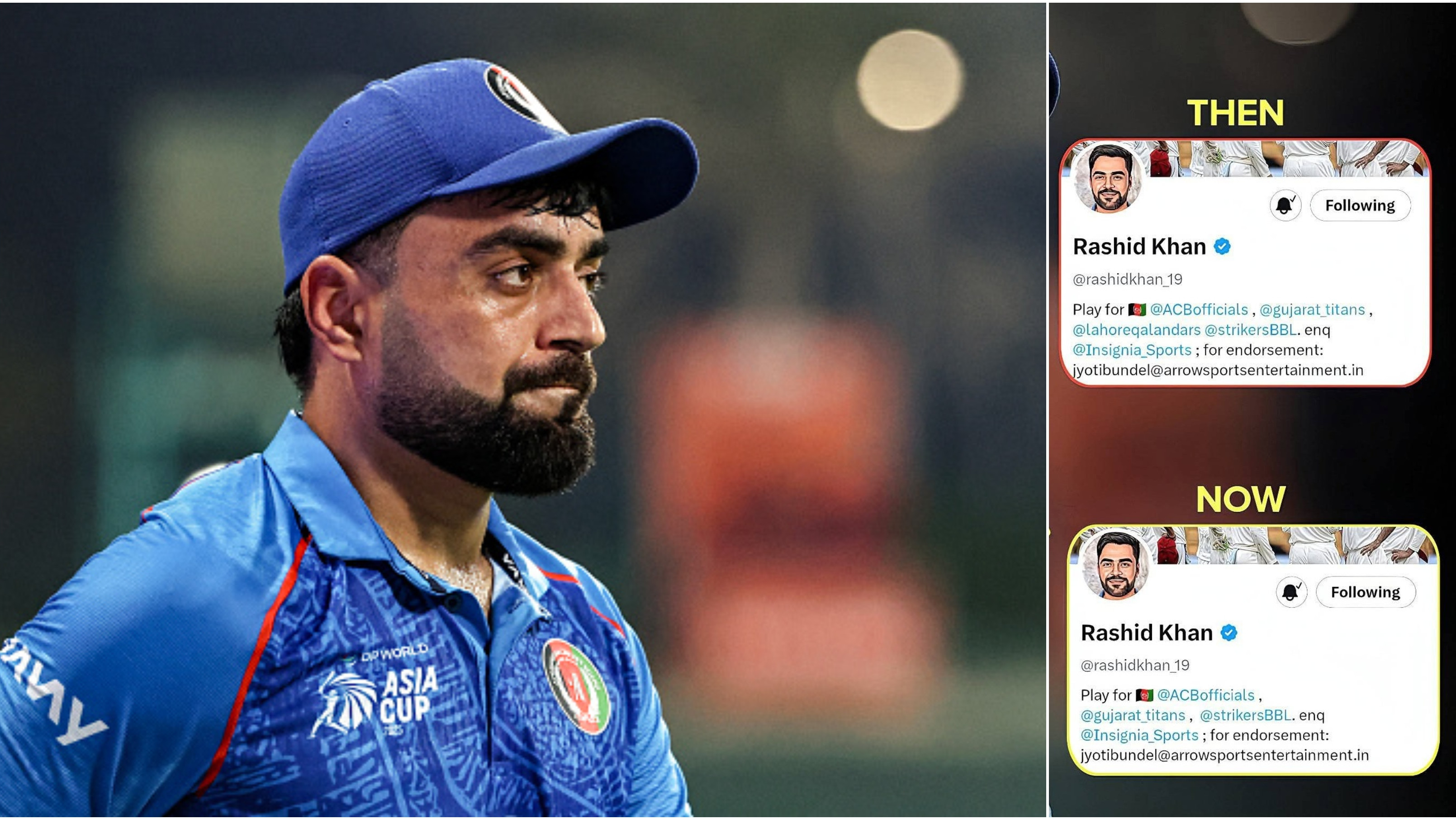 Rashid Khan removes name of Lahore Qalandars from his X bio after Pakistan’s airstrikes kill three Afghan cricketers