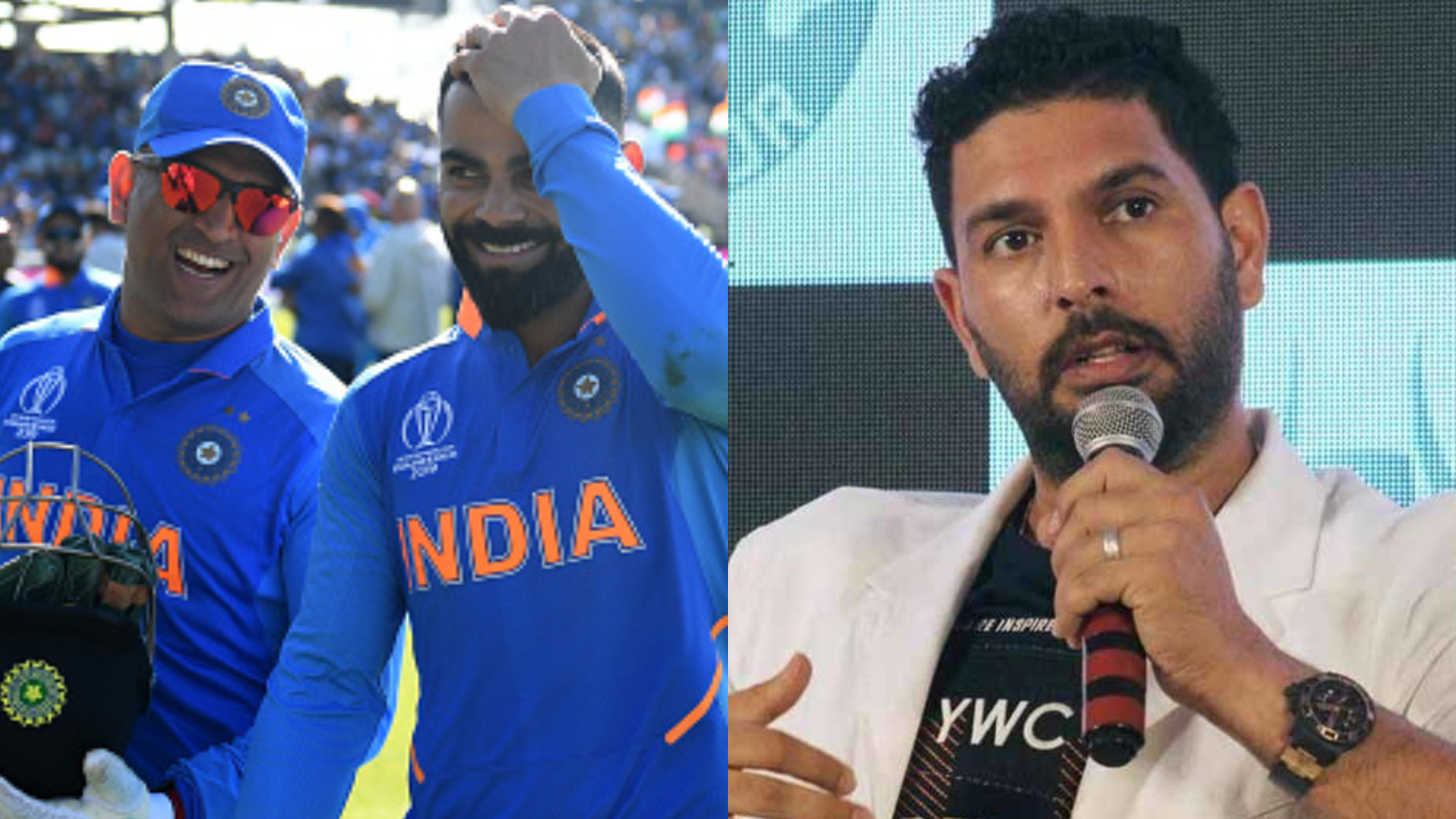 Virat, Shastri took Dhoni to 2019 WC, he ended with 350 ODIs; many of us didn’t receive same support- Yuvraj Singh
