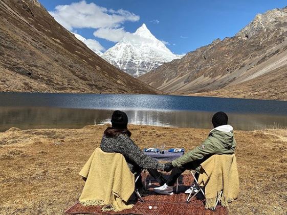 Virat Kohli and Anushka Sharma on their Bhutan trip | Instagram