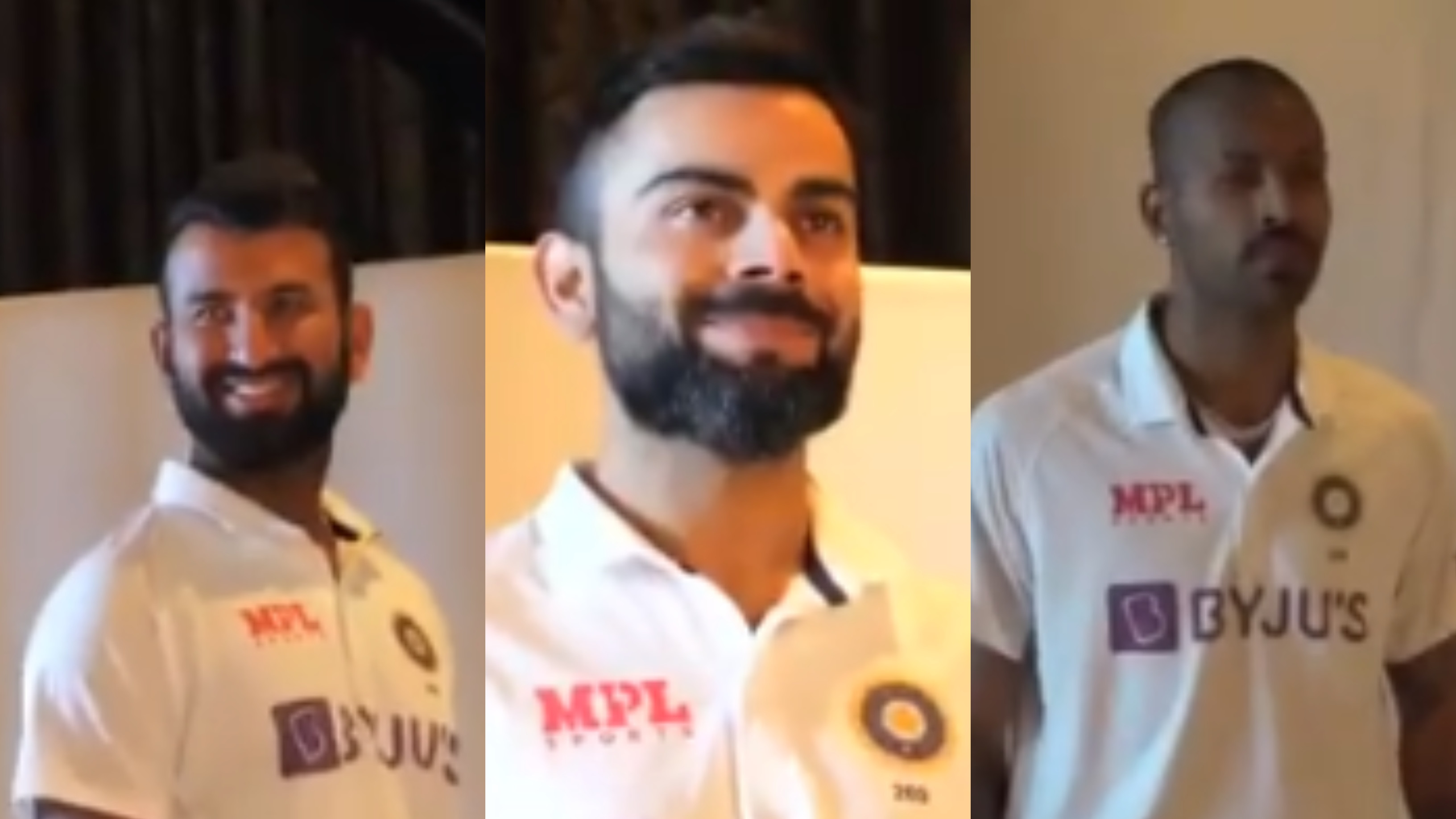 IND v ENG 2021: WATCH - Team India's fun photoshoot in whites ahead of the 1st Test