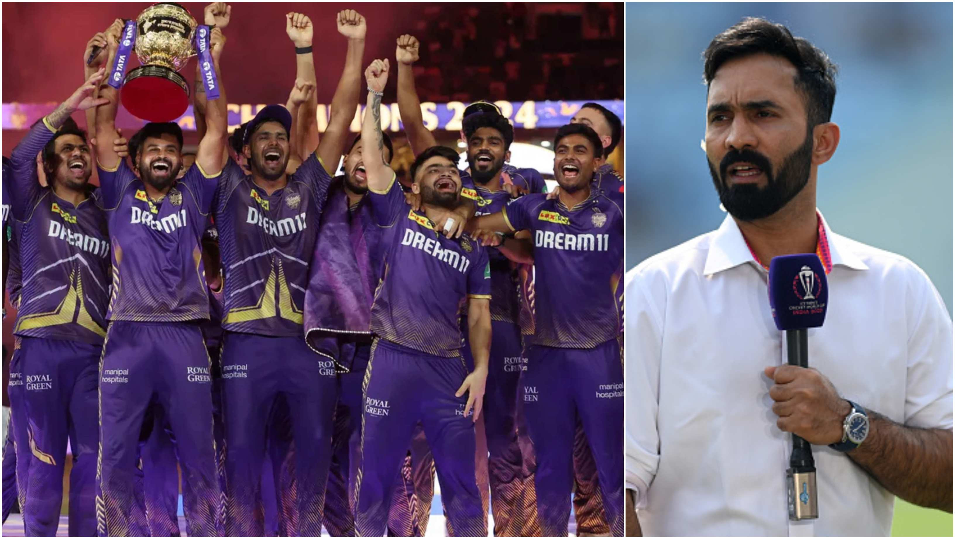 IPL 2024: “I know how hard it has been for them,” Dinesh Karthik congratulates KKR for winning third IPL title