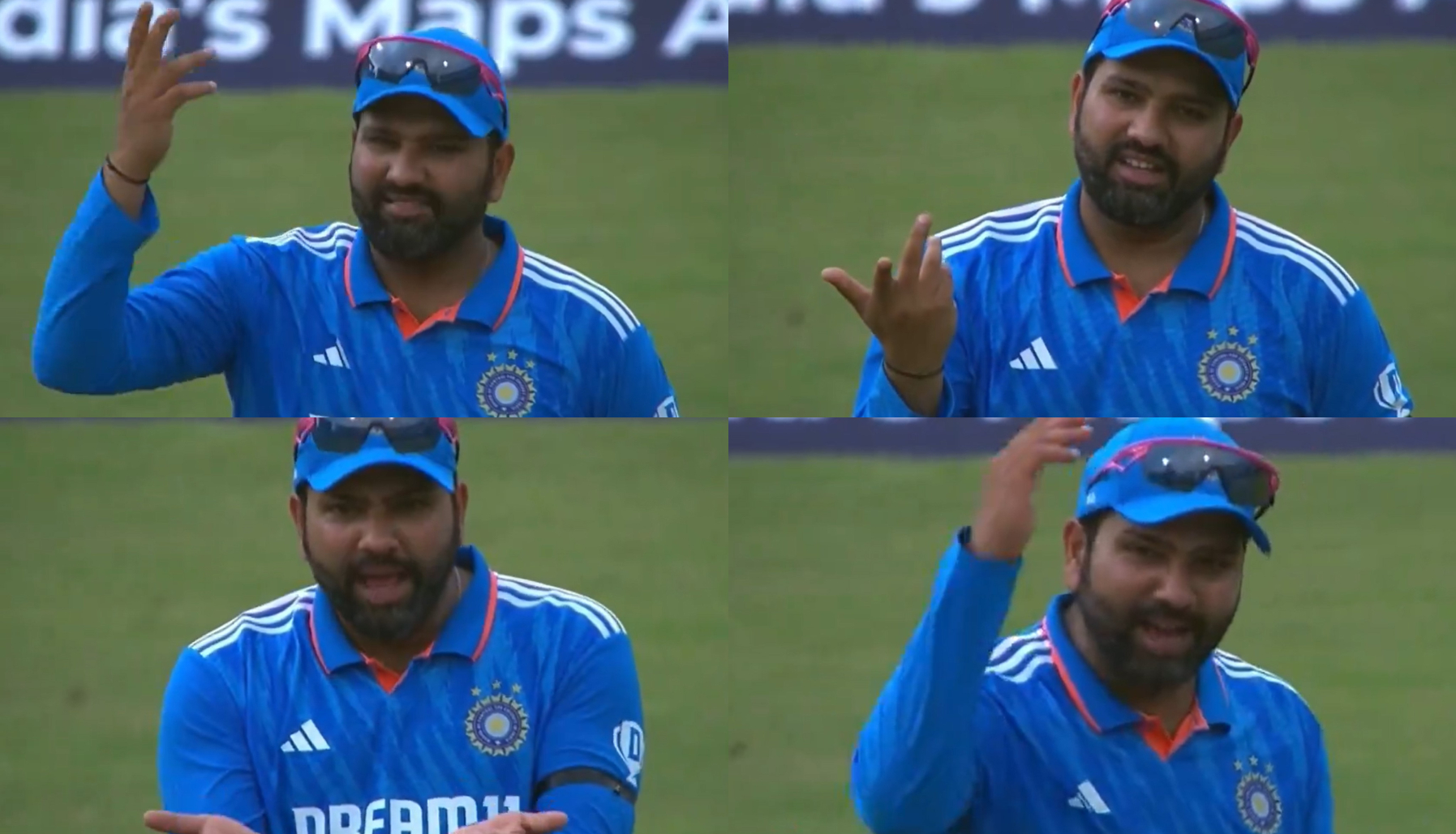 Rohit Sharma was at his funny best | X