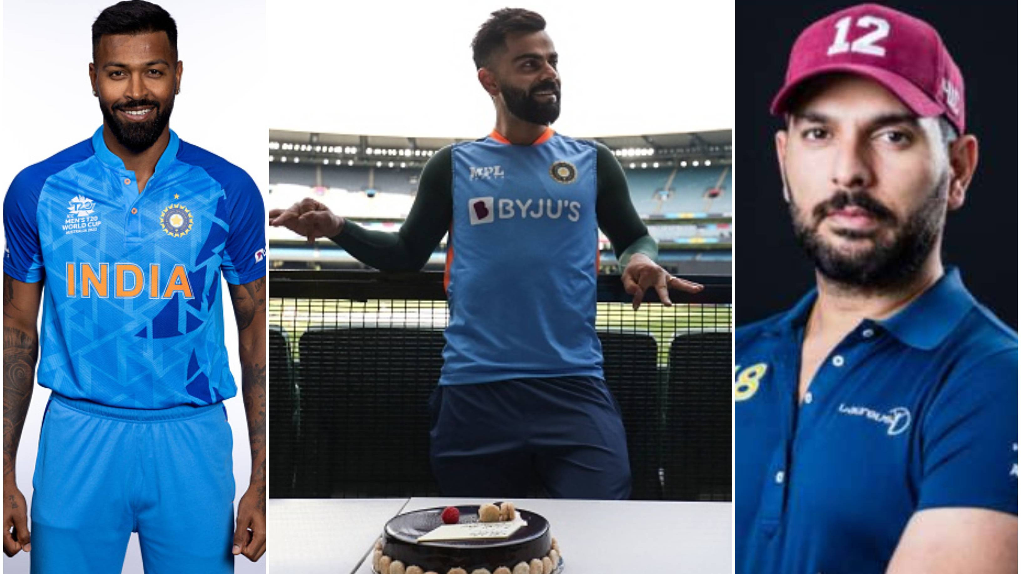 Indian cricket fraternity sends birthday wishes to Virat Kohli as he turns 34