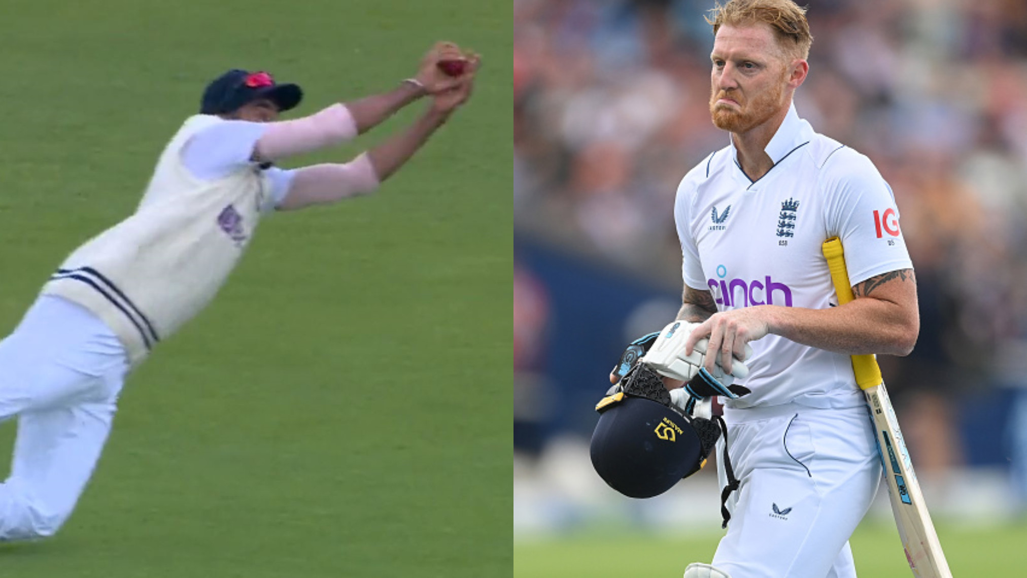ENG v IND 2022: WATCH- Jasprit Bumrah takes a blinder to dismiss Ben Stokes after dropping him a ball before