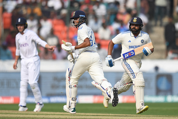 Rohit and Jaiswal added 80 runs in 12.2 overs for the opening wicket | Getty