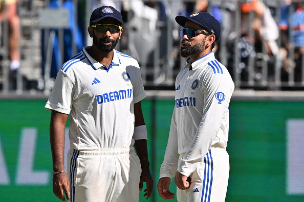 Jasprit Bumrah and Virat Kohli | Getty