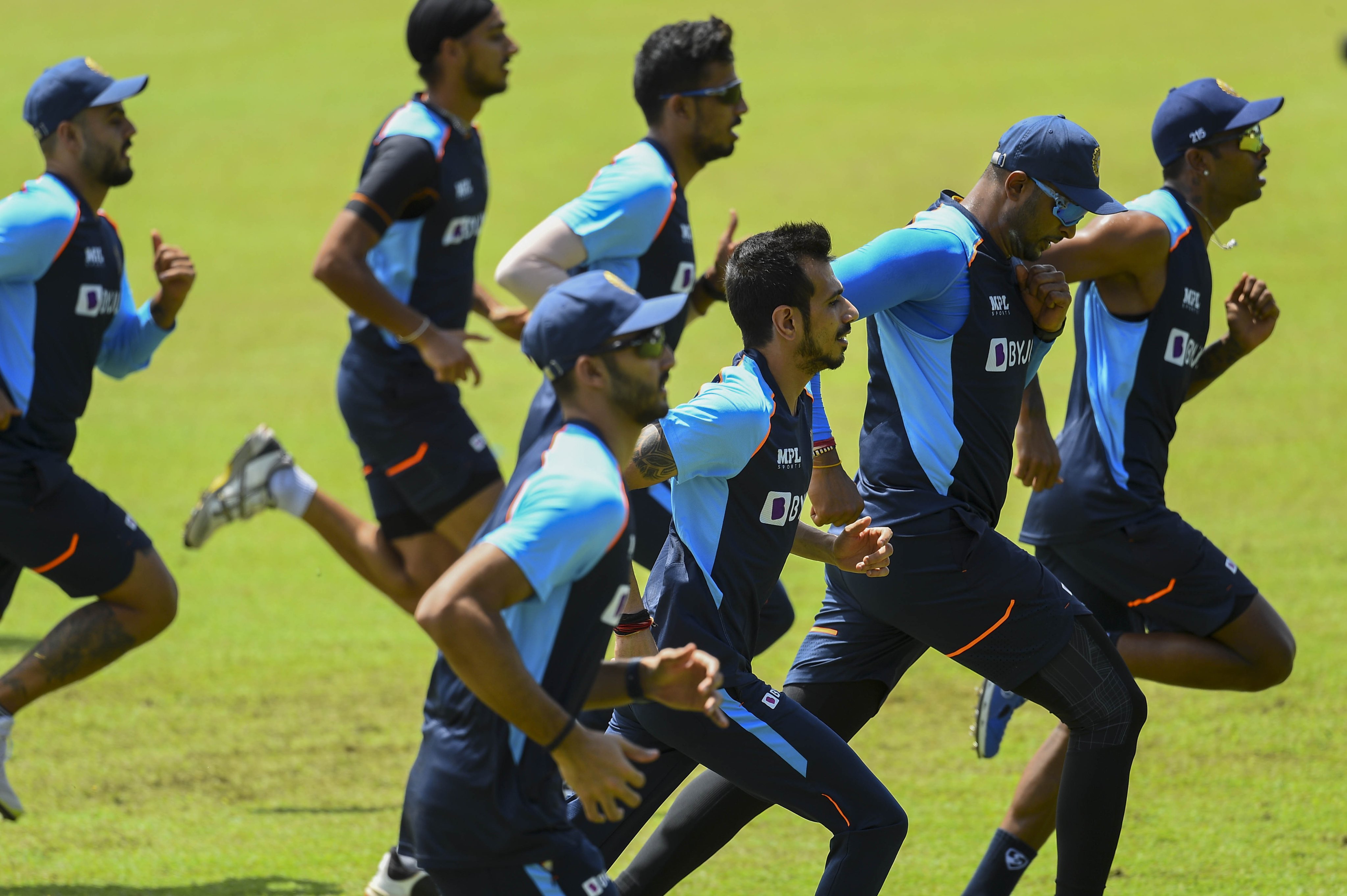 Indian players train in Colombo | BCCI Twitter