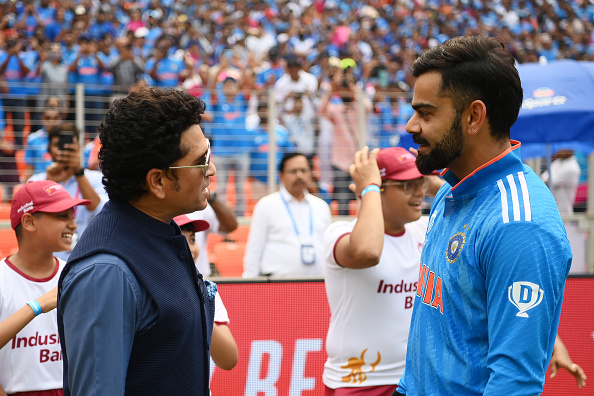 Sachin Tendulkar and Virat Kohli | Getty