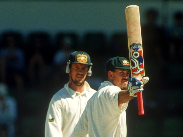 Ricky Ponting on his Test debut in 1995 against Sri Lanka