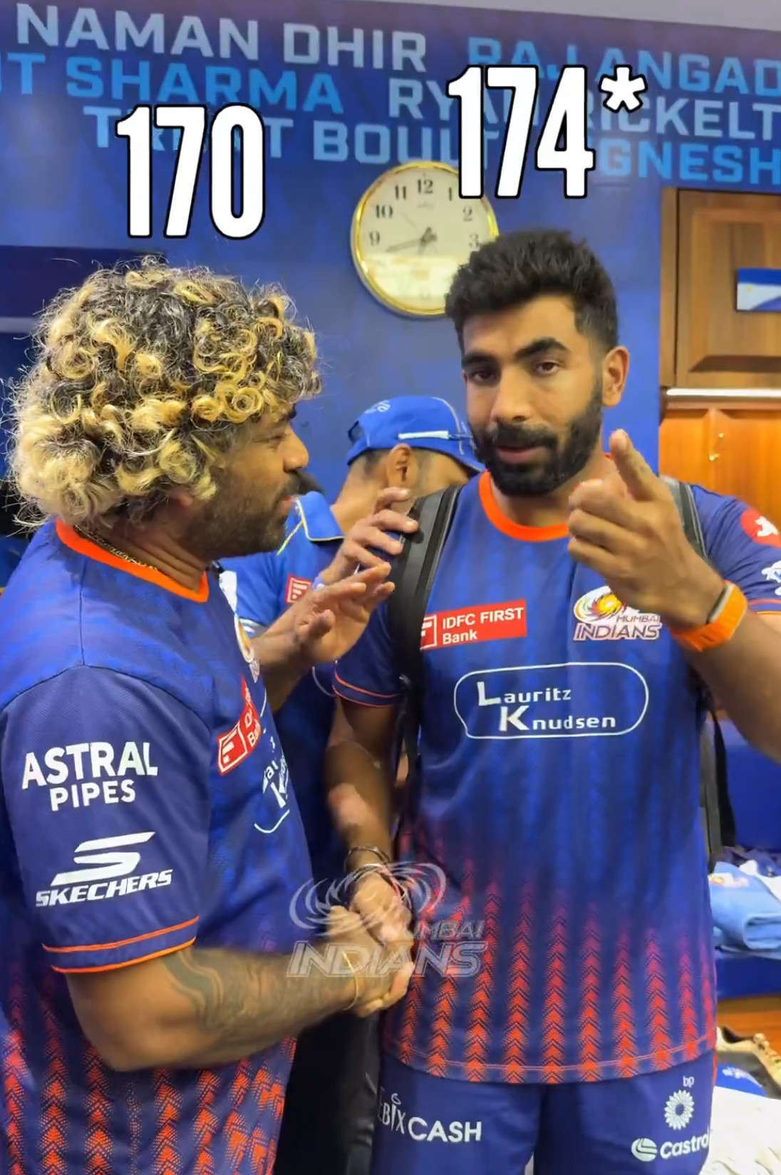 Lasith Malinga and Jasprit Bumrah | MI X