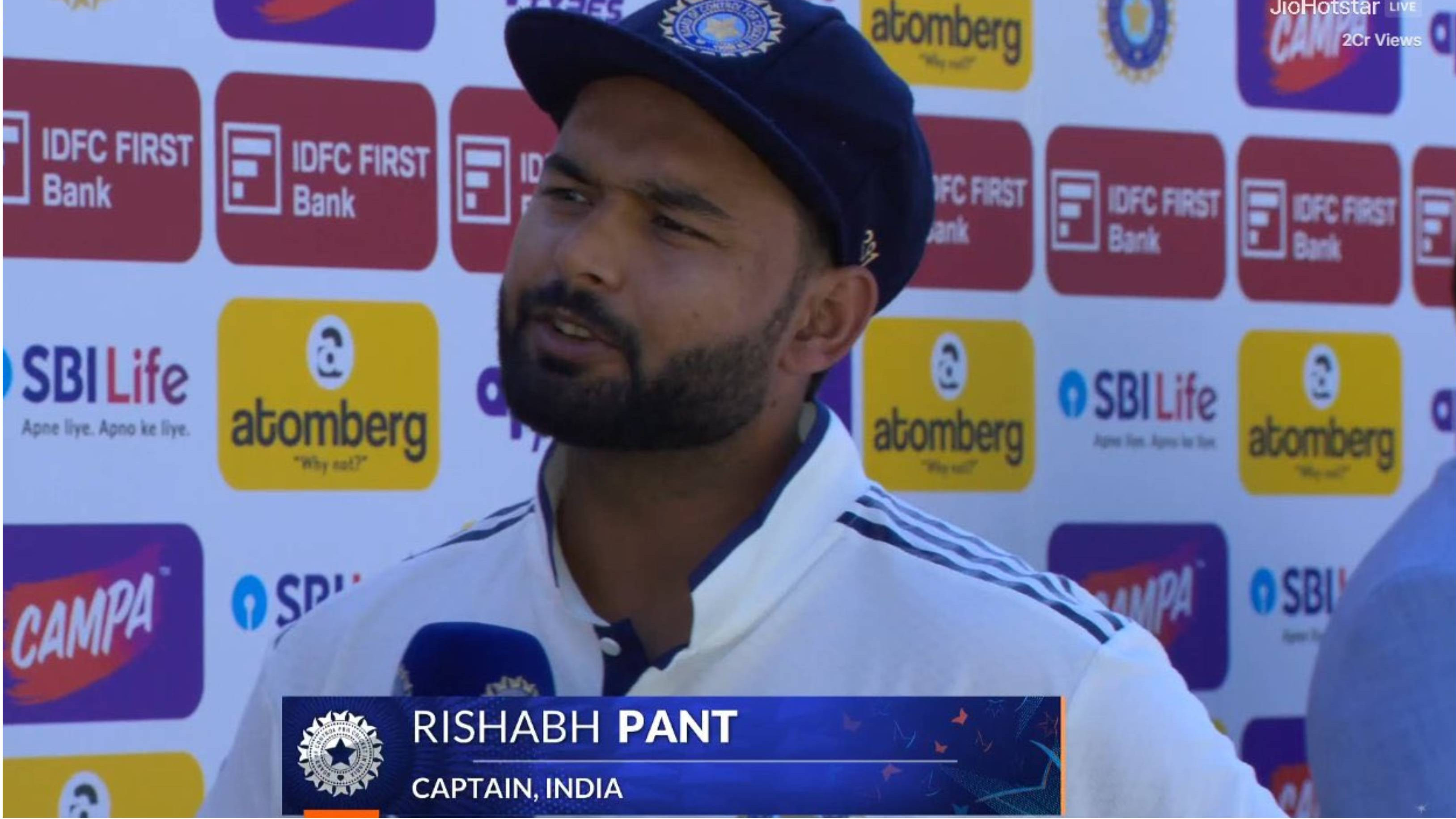 IND v SA 2025: “You've got to take the learning…,” Rishabh Pant reacts to India’s 2-0 Test series loss against South Africa