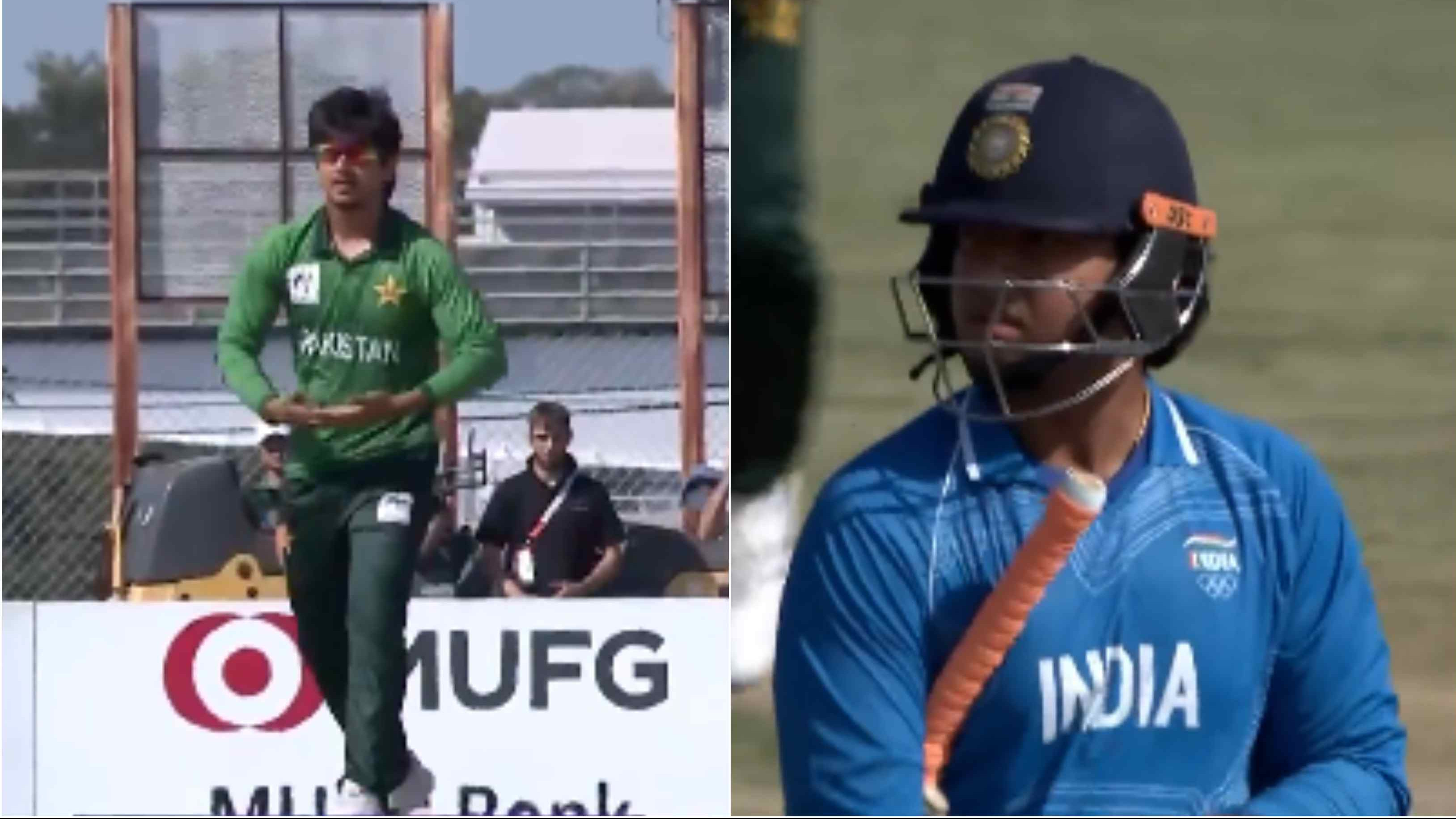 Asian Games 2026: WATCH – Saim Ayub gives cradle gesture send-off to Vaibhav Sooryavanshi in Gold Medal match