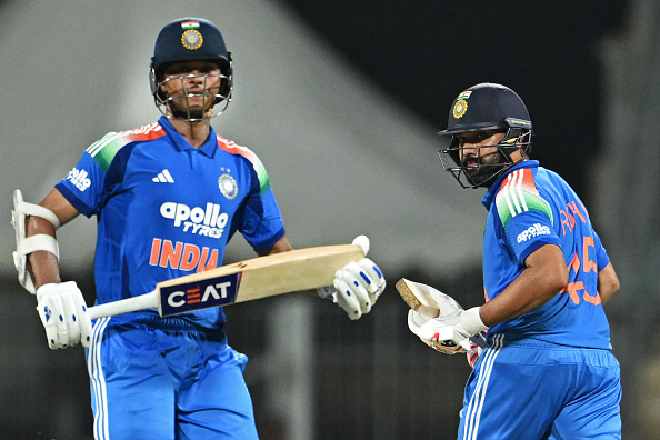 Yashasvi Jaiswal and Rohit Sharma added 170 runs for the first wicket | Getty