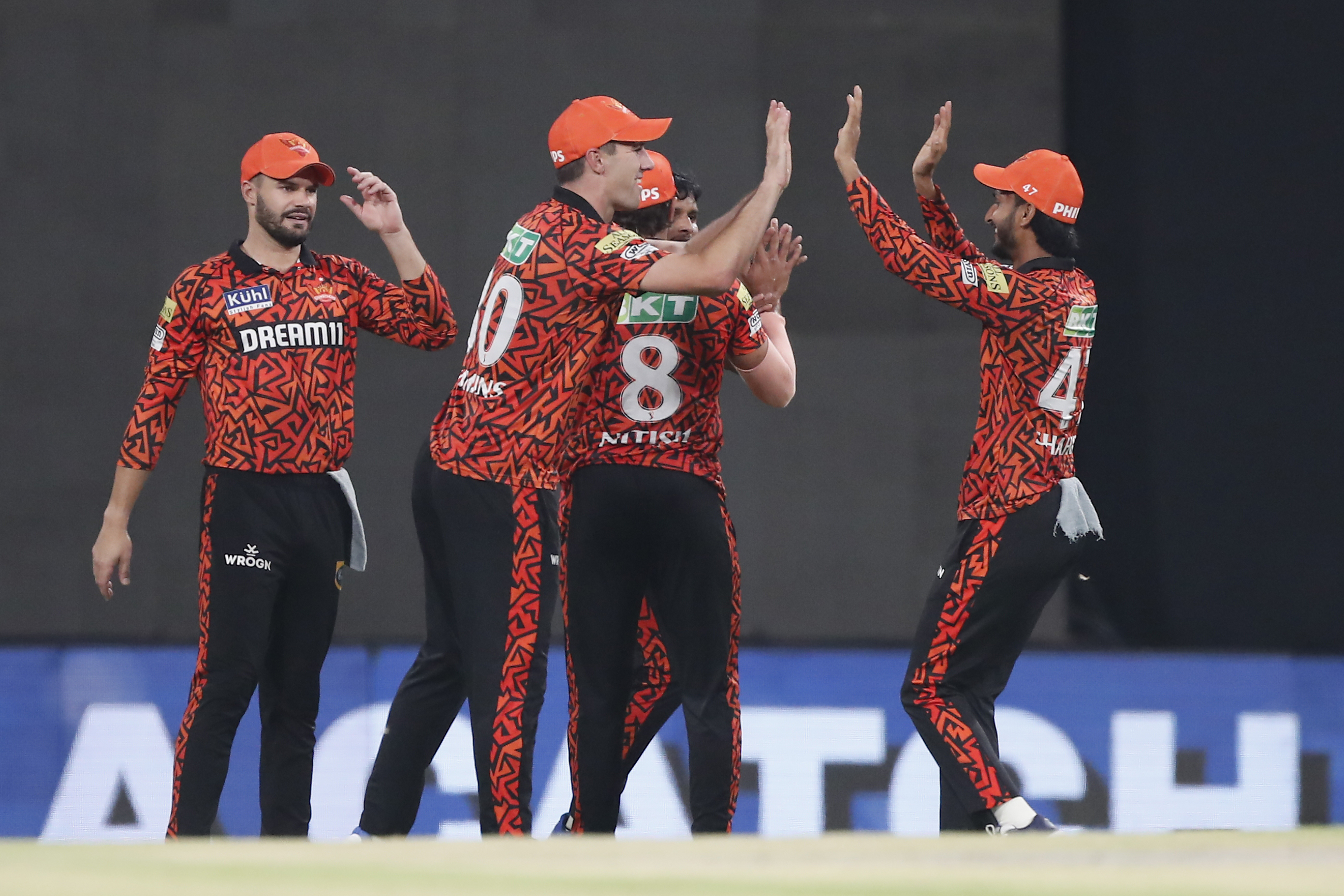 Pat Cummins celebrates a brilliant catch | IPL-BCCI