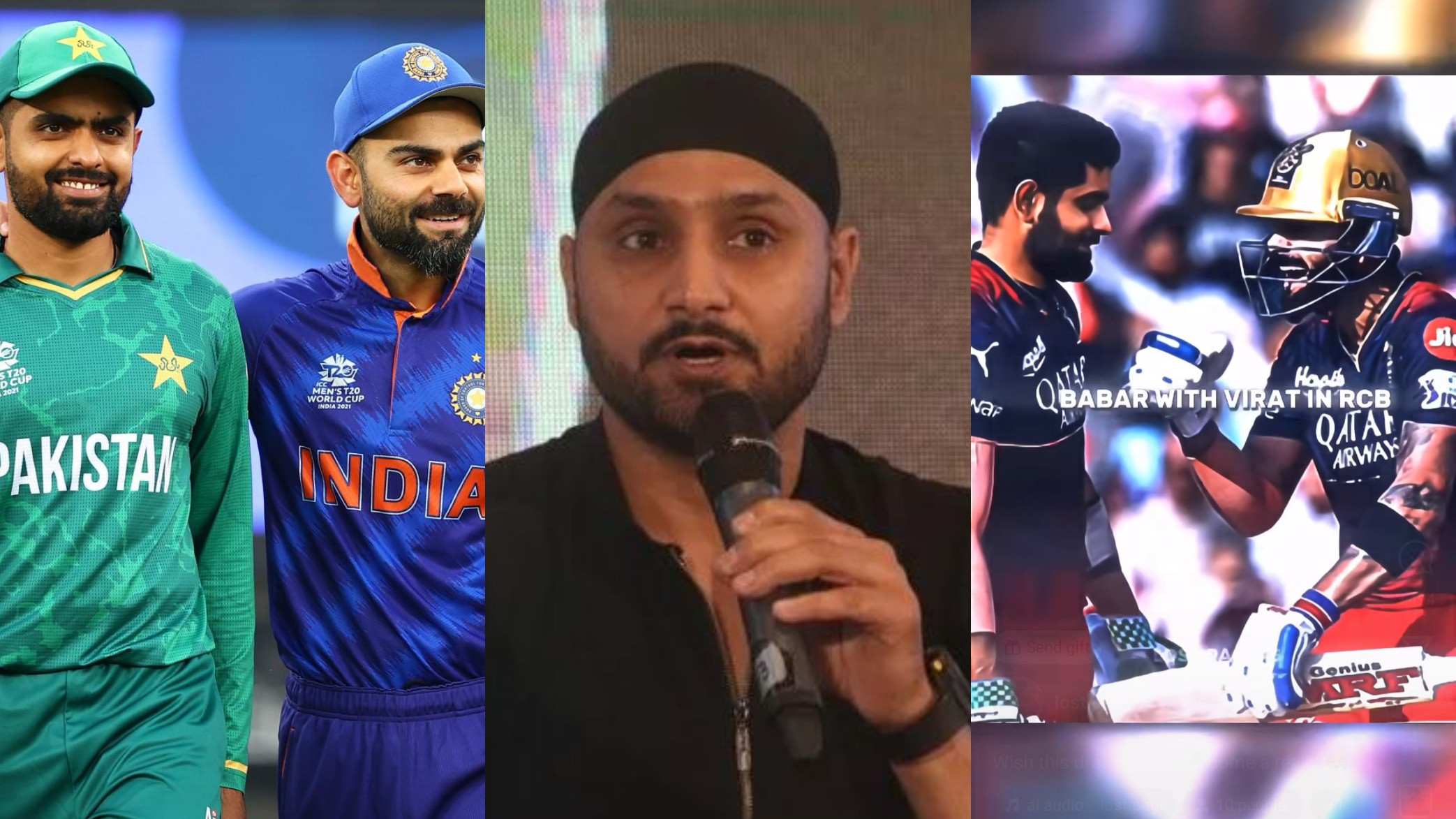 “Stop dreaming”- Harbhajan Singh’s brutal reply to a fan wanting Kohli, Babar, Shaheen, Dhoni playing together in IPL