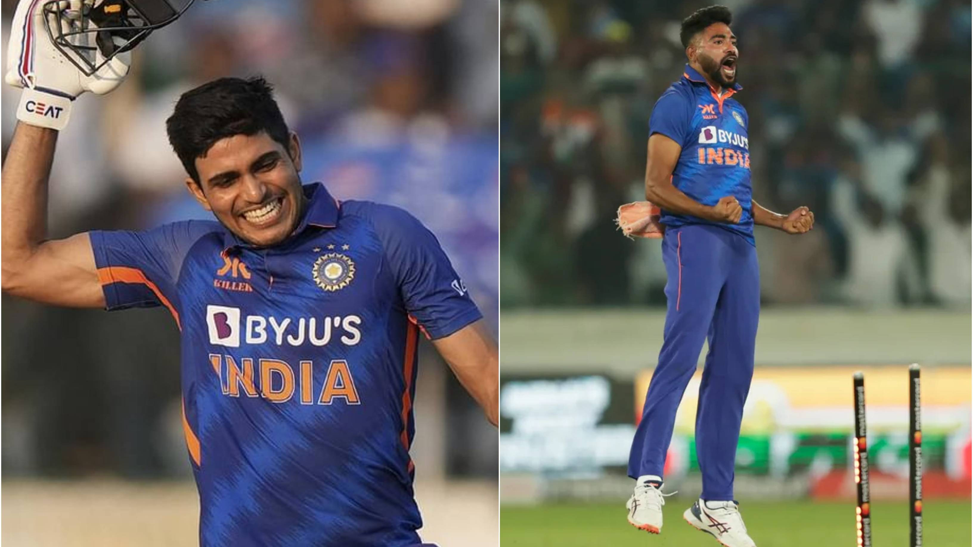 ICC nominates Shubman Gill, Mohammed Siraj for Player of the Month award after stunning display in January