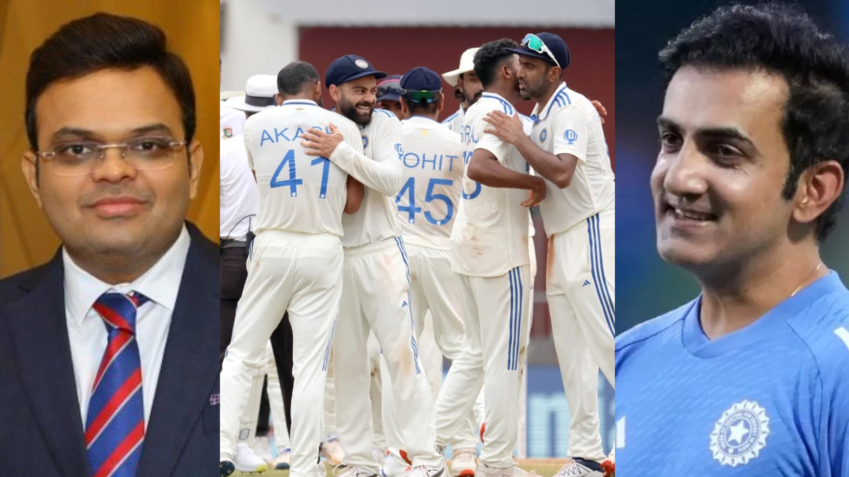 IND v BAN 2024: Jay Shah, Gautam Gambhir congratulate Team India on 1st Test v Bangladesh; Indian Cricket fraternity reacts