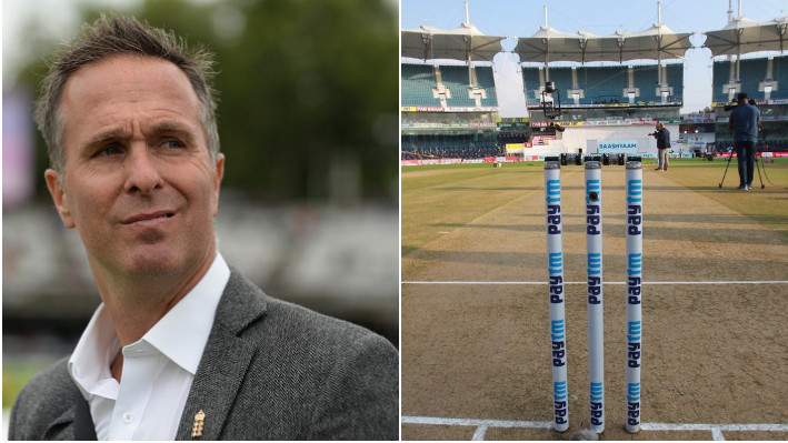IND v ENG 2021: Michael Vaughan calls Chennai pitch 'beach' after threat for batsmen from Day 1