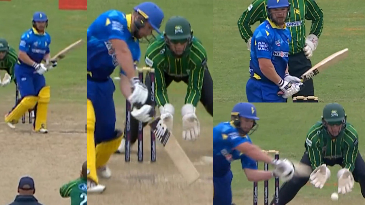 WATCH- Glenn Phillips turns left-hander; smashes amazing boundaries batting southpaw in Super Smash game
