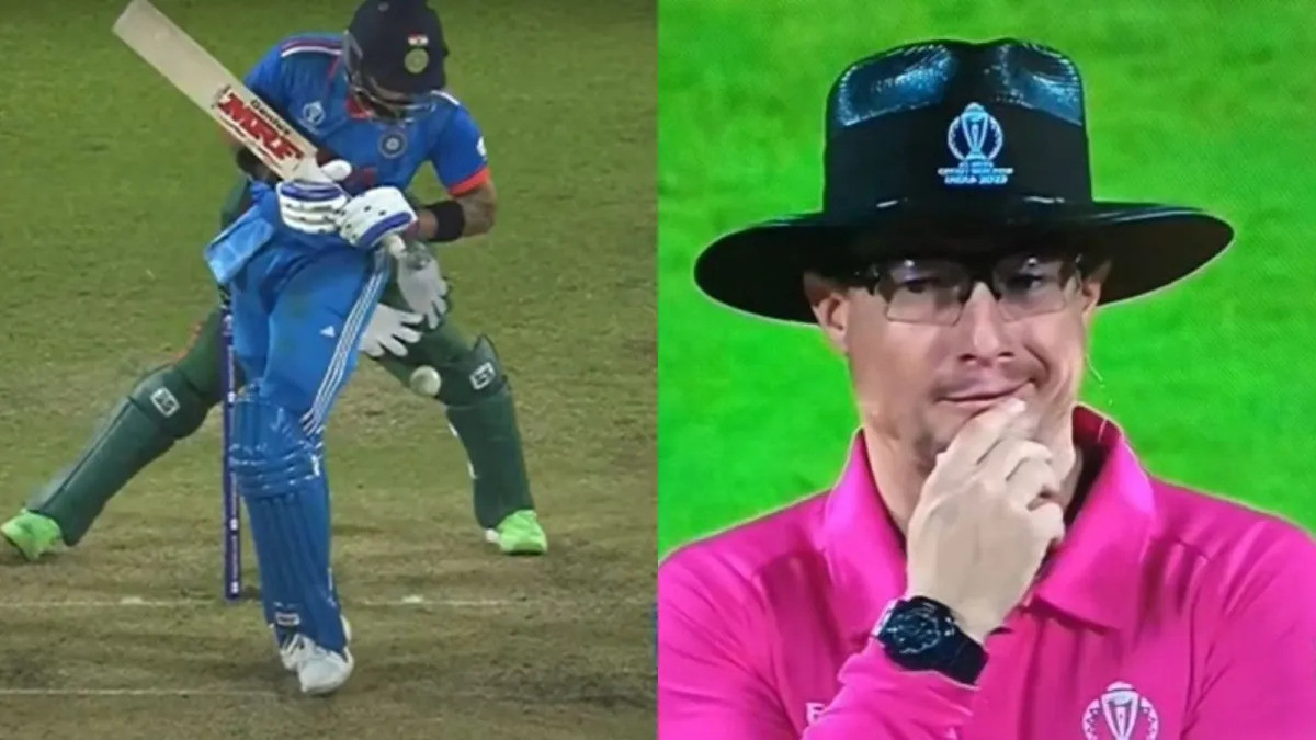 ‘Bowler said he’d bowl a wide’- Kettleborough recalls how a conversation kept him from calling a wide, helping Kohli get his century