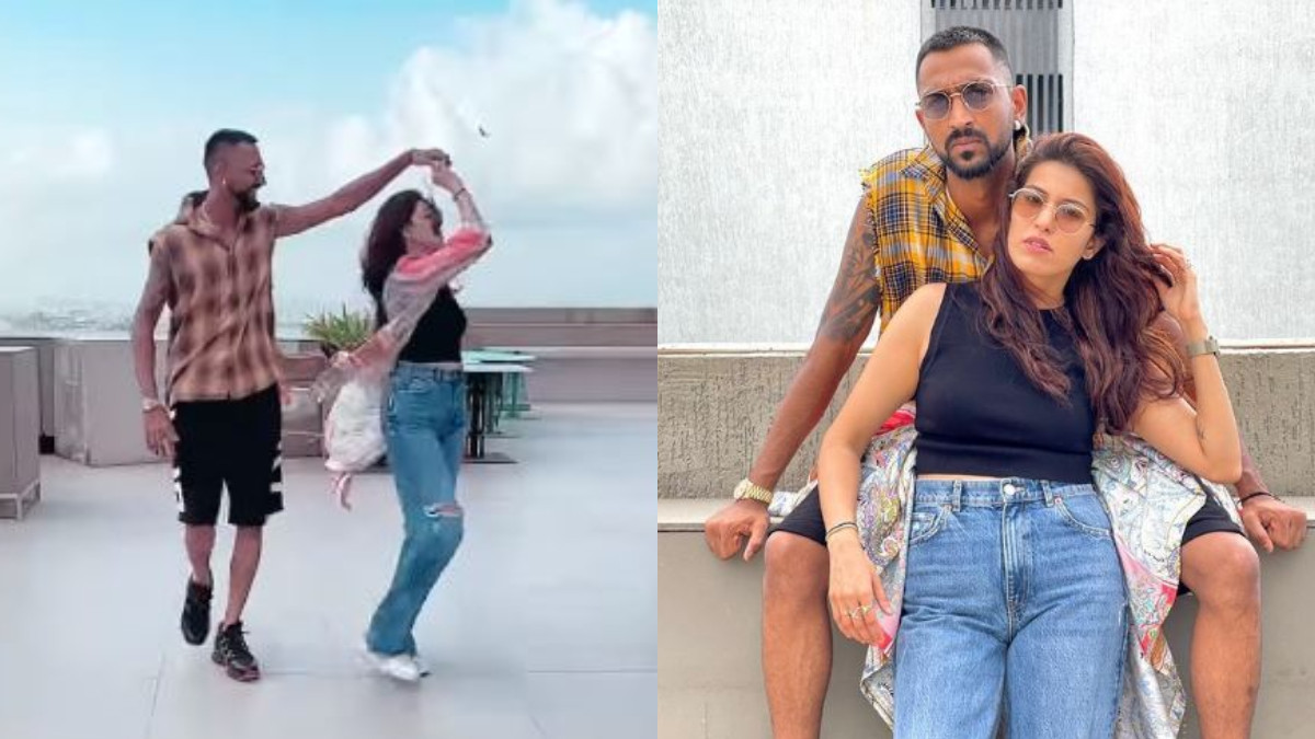 WATCH - Krunal Pandya grooves on Dua Lipa's hit song 