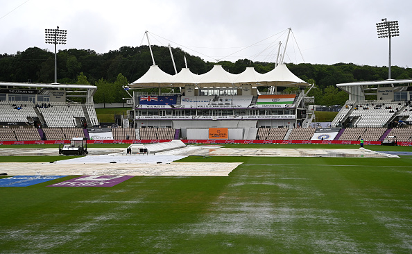 Rain played spoilsport on Day 1 in Southampton | Getty