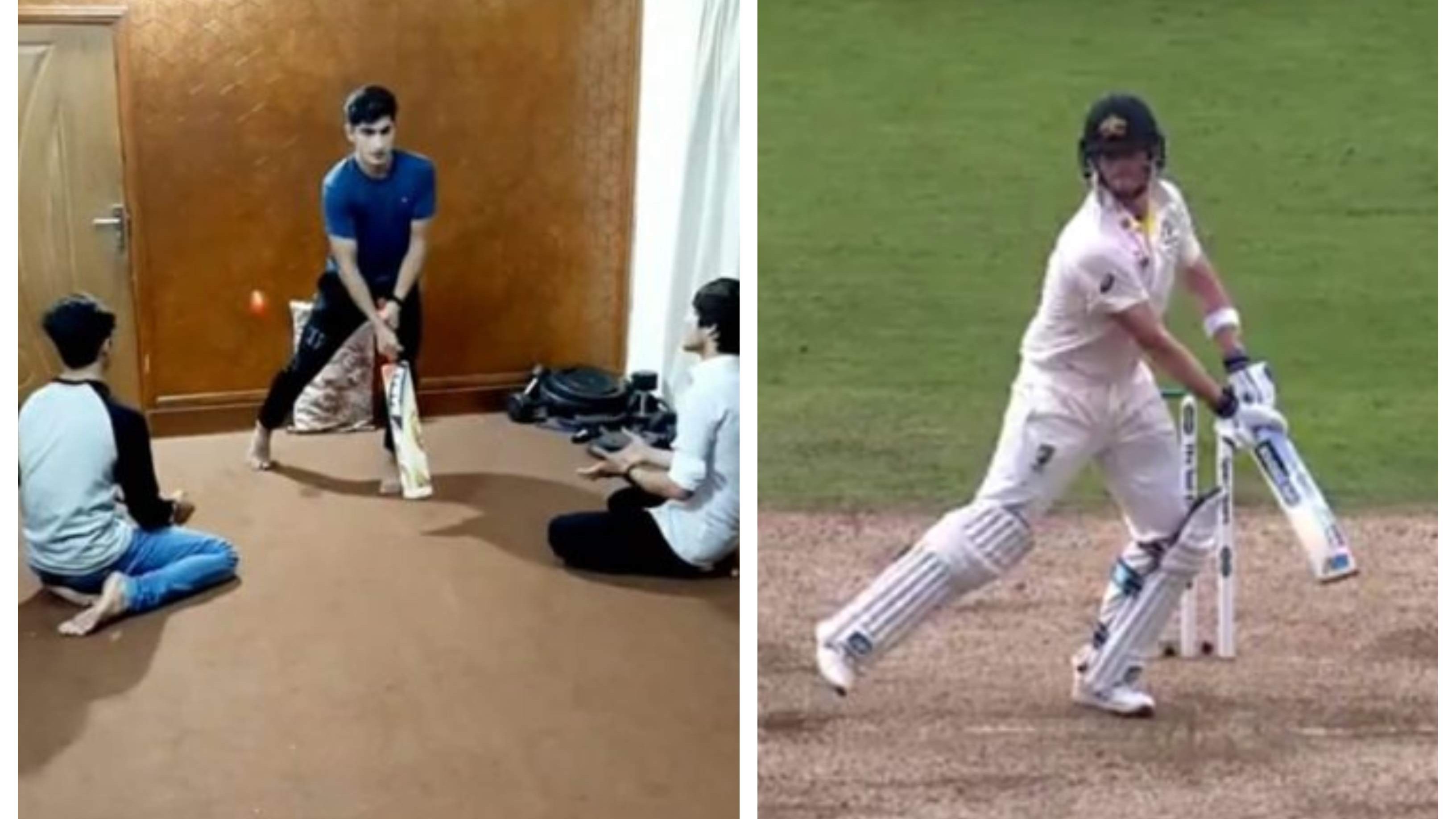 WATCH: Naseem Shah imitates Steve Smith’s trademark leave while playing Indoor cricket
