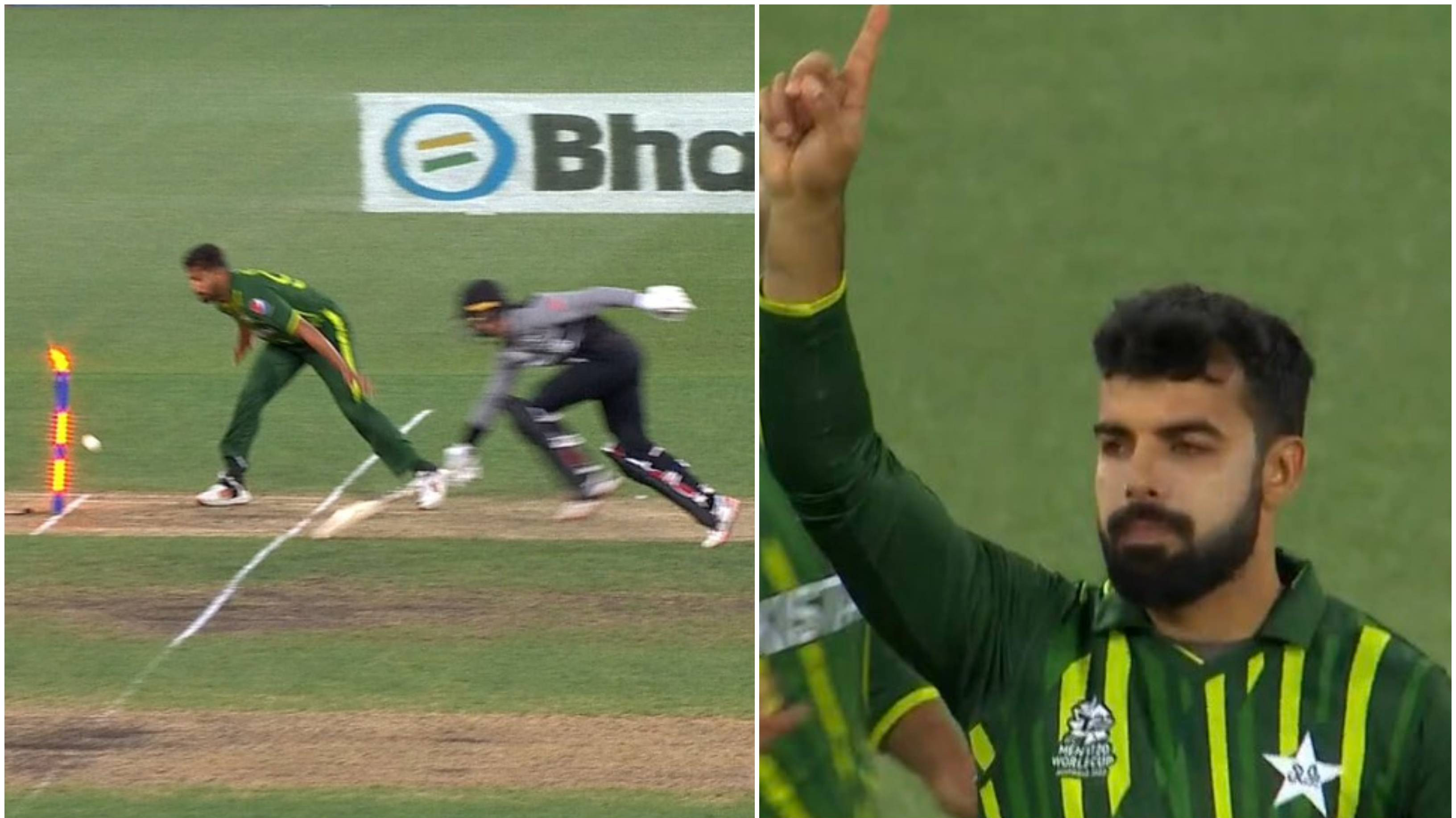 T20 World Cup 2022: WATCH – Shadab Khan gets rid of Devon Conway with a pinpoint direct-hit