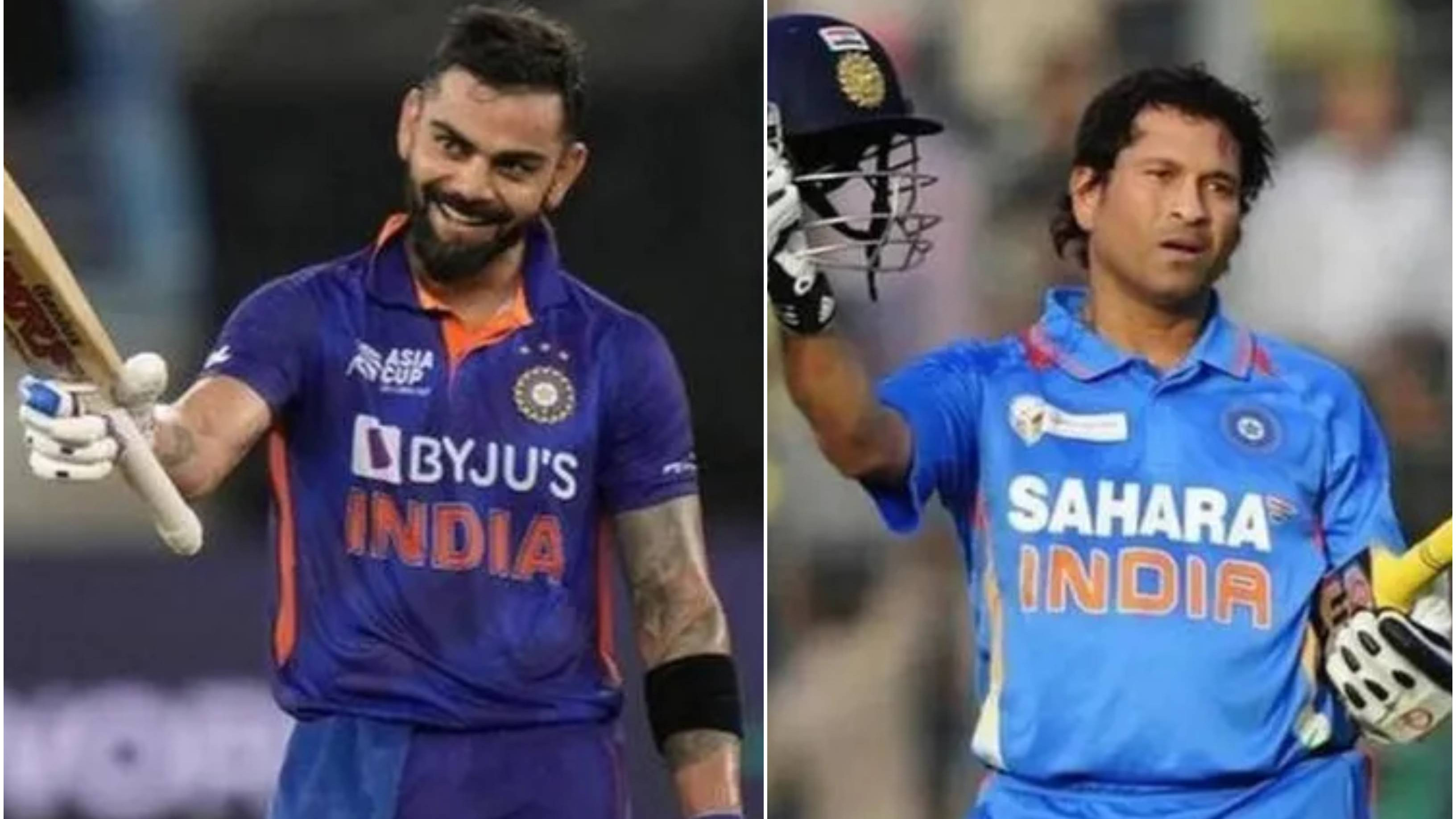 “I just laugh it off every time,” Virat Kohli feels “embarrassed” on being compared with Sachin Tendulkar