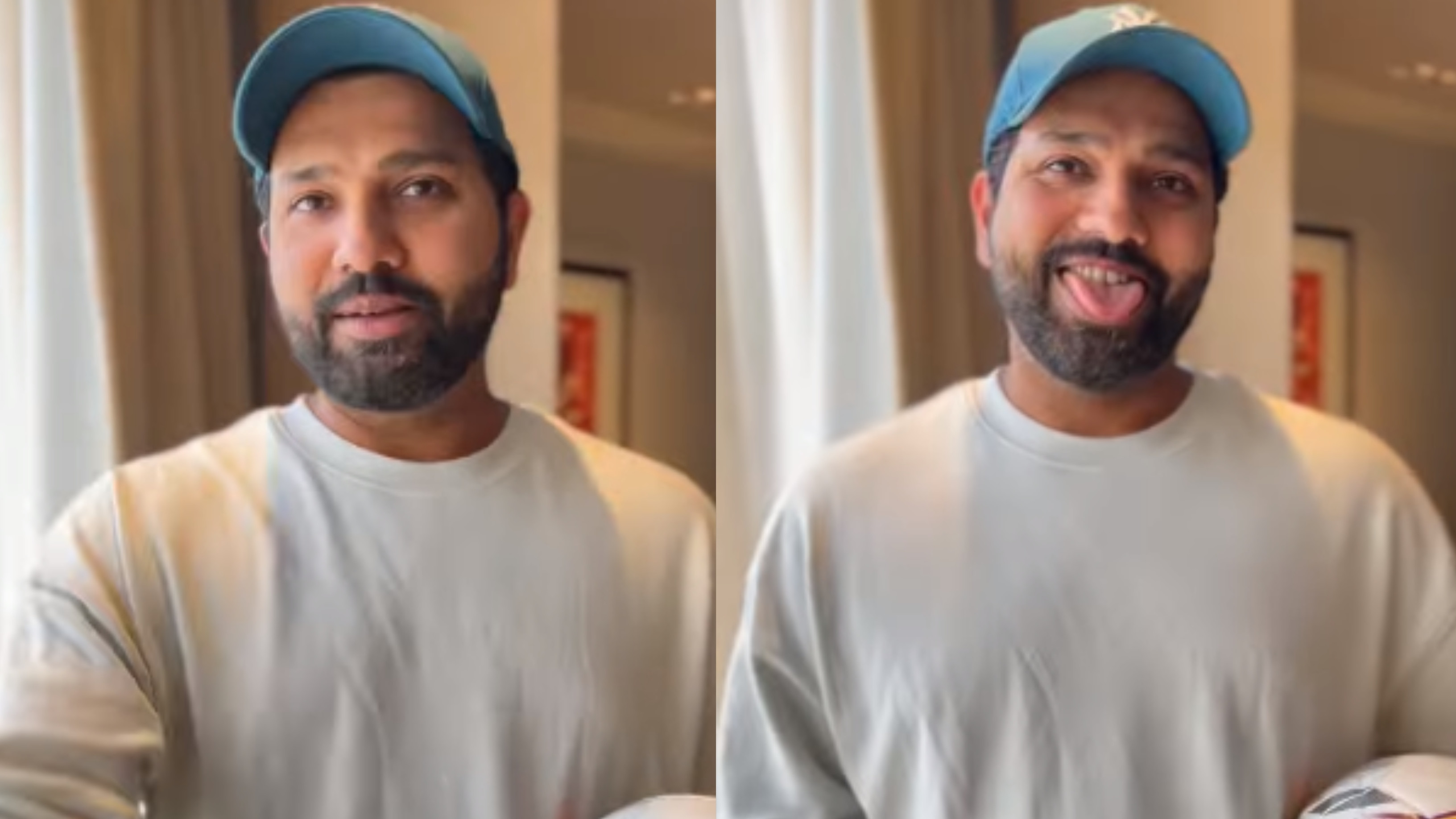 WATCH: Rohit Sharma’s struggle in front of the camera, gives multiple takes to record ‘Happy Holi’ message