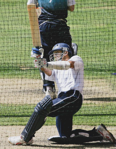 Rahul Dravid in nets during 2005 ICC Super Series | Getty 