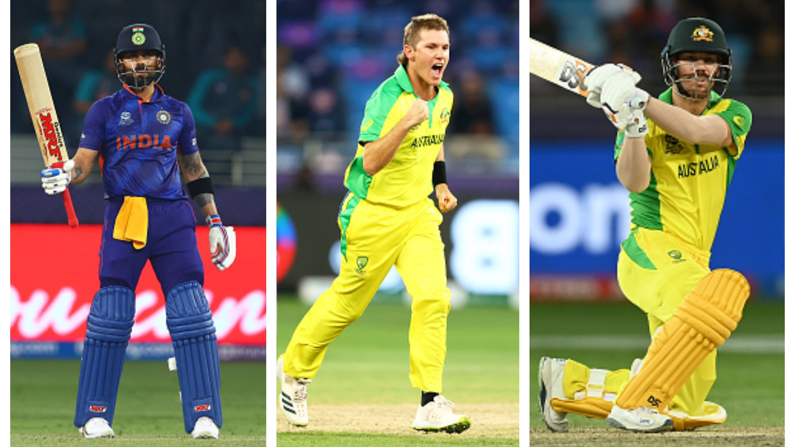 Virat Kohli retains his 8th spot in ICC T20I batting rankings; Zampa and Warner make notable gains