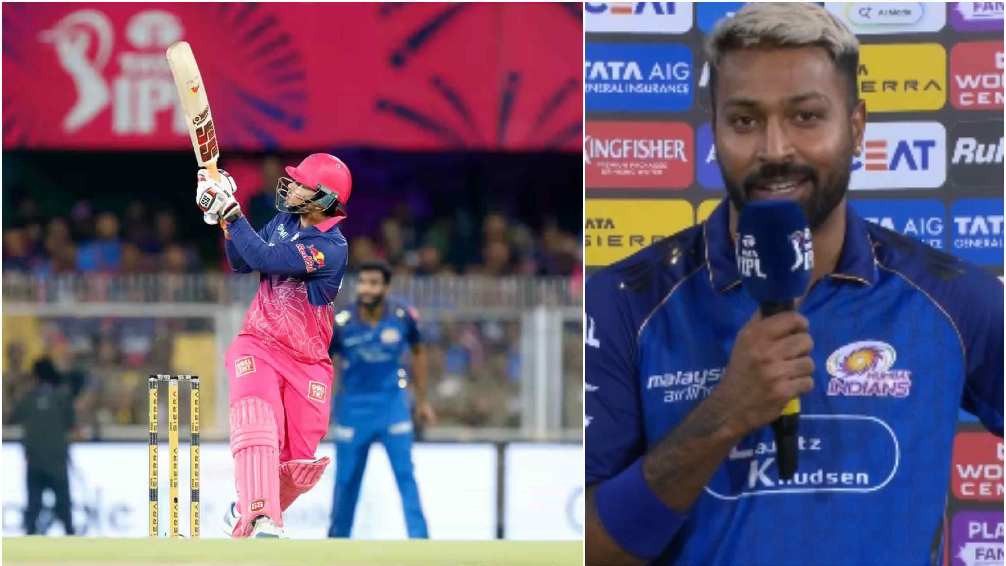 IPL 2026: WATCH – “Amazing to see the way he bats,” Hardik’s special praise for Sooryavanshi; blames MI bowlers for loss vs RR