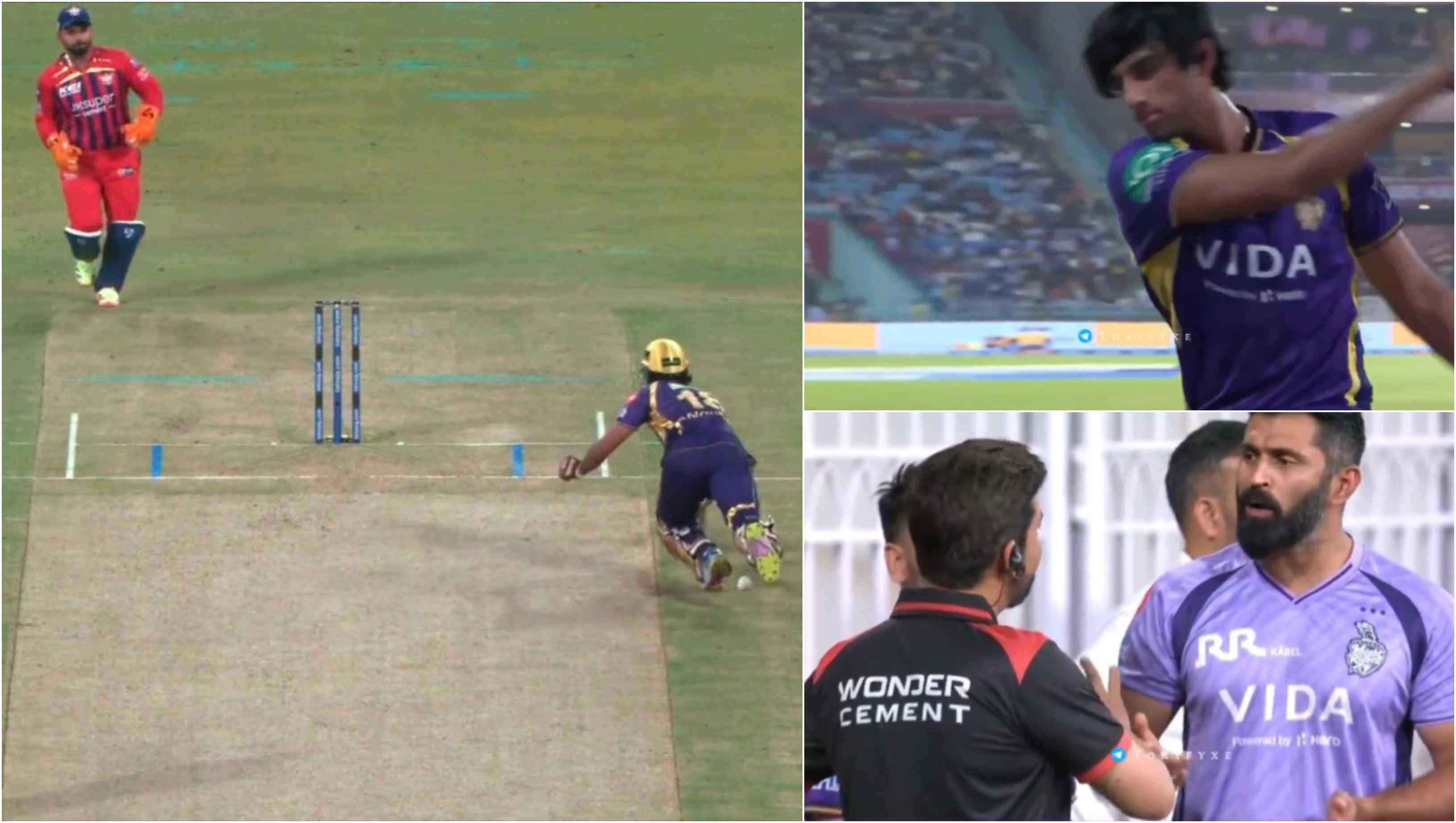 Angkrish Raghuvanshi was dismissed for 'obstructing the field' | X