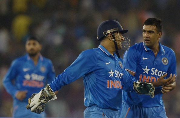 MS Dhoni and R Ashwin | Getty