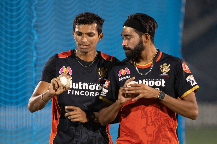 Siraj and Saini for RCB during the IPL 2020 | Twitter