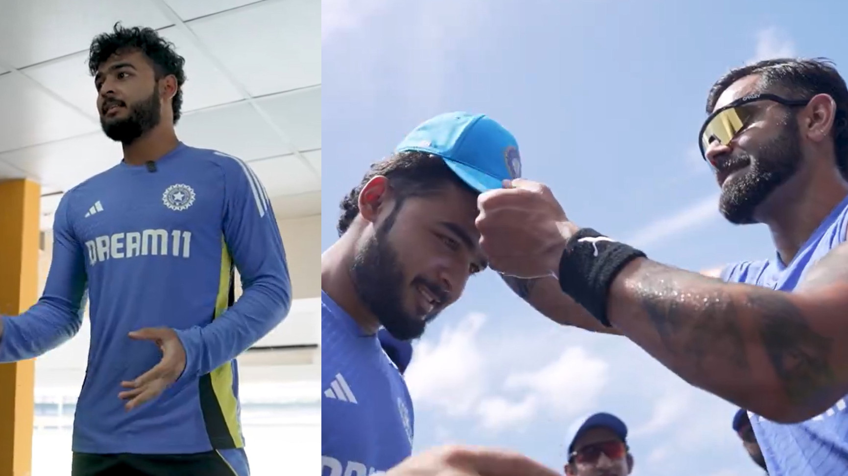 SL v IND 2024: WATCH- Riyan Parag says ‘all feels surreal’ on eve of his ODI debut; gets his India cap from Virat Kohli  