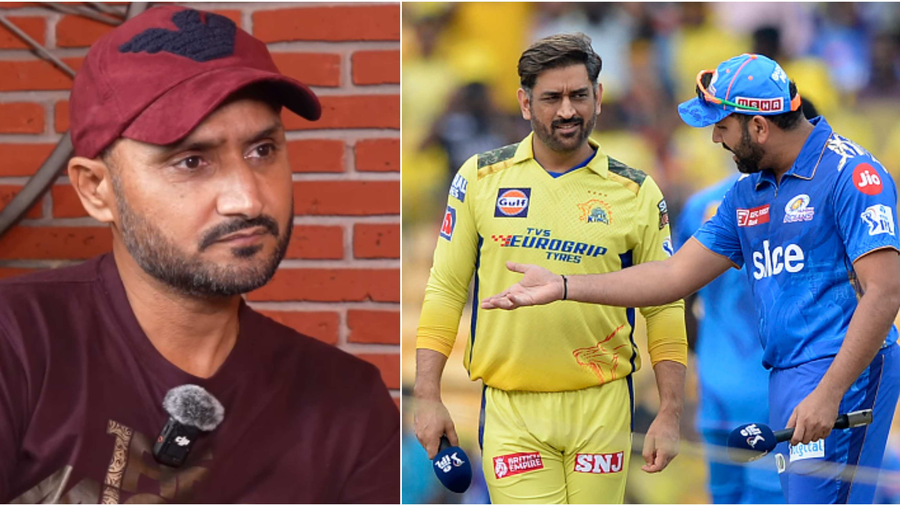 WATCH: “Will never go to a player and ask…,” Harbhajan highlights contrasting captaincy styles of Dhoni and Rohit