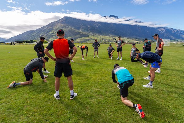 New Zealand players train for A games | NZC Twitter