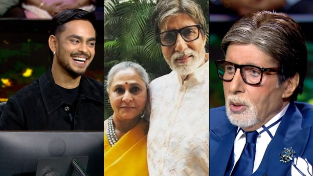 WATCH- Ishan Kishan's tricky question to Amitabh Bachchan about wife Jaya on KBC goes viral